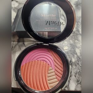 Maëlle Vibrant Blush Palette - Pink, Orange, and Cream
